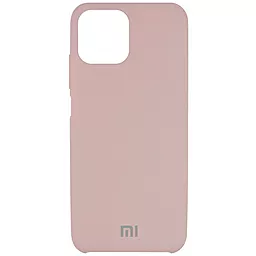 Чехол Epik Silicone Cover Full Protective (AAA) Xiaomi Mi 11 Lite Pink Sand