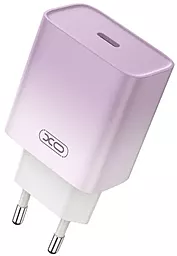 Сетевое зарядное устройство XO CE18 30w PD USB-C fasr charger purple