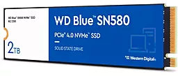 Накопичувач SSD Western Digital Blue SN580 2 TB (WDS200T3B0E)