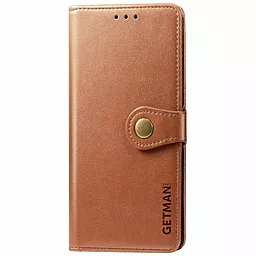 Чехол GETMAN Gallant (PU) для Samsung Galaxy S24 Brown