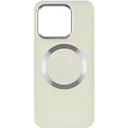 Чехол Epik Bonbon Metal Style with MagSafe для Xiaomi 13 White - миниатюра 2