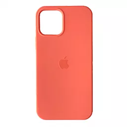 Чехол Silicone Case Full для Apple iPhone 15 Pro Peach