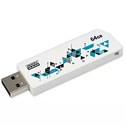 Флешка GooDRam 64GB Cl!ck White USB 2.0 (UCL2-0640W0R11) - миниатюра 3