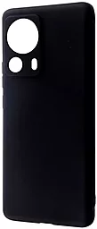 Чохол 1TOUCH Silicone 0.5 mm Black Matt для Xiaomi 13 Lite Black