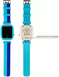 Смарт-часы AmiGo GO004 Splashproof Camera+LED уцінка!  Blue - миниатюра 2
