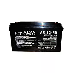Аккумуляторная батарея Alva 12V 60Ah (AS12-60)