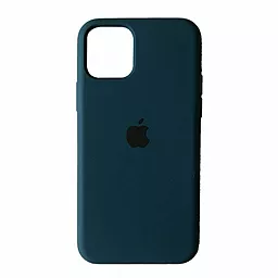 Чехол Silicone Case Full для Apple iPhone 15 Pro Max Abyss Blue