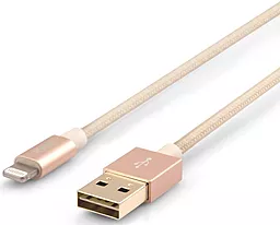 Кабель USB ExtraDigital Lightning - Dual USB Gold - миниатюра 3