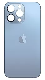 Задняя крышка корпуса Apple iPhone 13 Pro (big hole) Sierra Blue