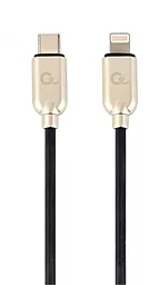 USB PD Кабель Cablexpert USB Type-C - Lightning Cable Black (CC-USB2PD18-CM8PM-1M)