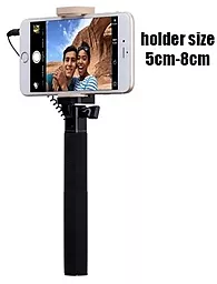 Монопод Momax Selfie Mini Black (KMS9D) - миниатюра 2