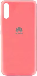 Чехол Epik Silicone Cover My Color Full Protective (A) Huawei P Smart S, Y8p 2020 Peach