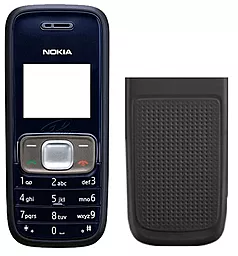 Корпус Nokia 1209 с клавиатурой, передняя и задняя панель Blue