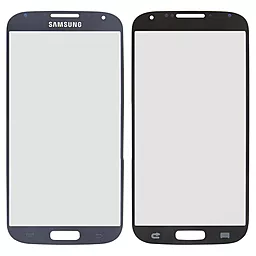 Корпусное стекло дисплея Samsung Galaxy S4 I9500, I9505 (original) Dark Blue