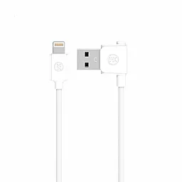 USB Кабель WK Junzi Lightning Cable White (WKC-006-WH)