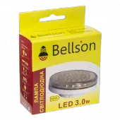 Светодиодная лампа Bellson Gх53/3W-4000 BL-GX53/3W-260/40-P - миниатюра 3