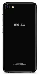 Задняя крышка корпуса Meizu U20 со стеклом камеры Black