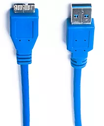 Кабель USB PrologiX micro USB 3.0 Cable Blue (PR-USB-P-12-30-3m) - миниатюра 2