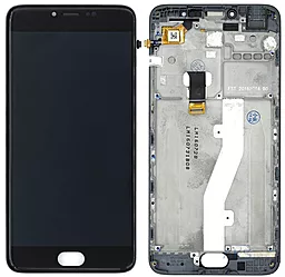 Дисплей Meizu M3 Note (L681H) з тачскріном і рамкою, Black