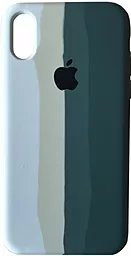 Чехол 1TOUCH Silicone Case Full для Apple iPhone XS Max Rainbow 4