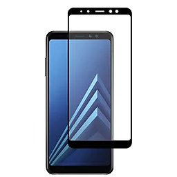 Захисне скло PowerPlant Full screen Samsung A530 Galaxy A8 2018 Black (GL605422)