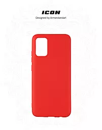Чехол ArmorStandart ICON Case для Samsung Galaxy A02s  Red (ARM61762) - миниатюра 3