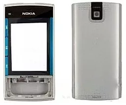 Корпус для Nokia X3-00 Silver
