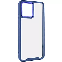 Чехол Epik TPU+PC Lyon Case для Realme C30 Blue - миниатюра 2
