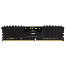 Оперативная память Corsair Vengeance LPX Black 16Gb KIT(2x8Gb) DDR4 PC2400 (CMK16GX4M2Z2400C16) - миниатюра 3