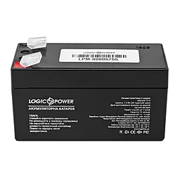 Аккумуляторная батарея Logicpower 12V 1.3Ah (LPM 12 - 1,3 AH) AGM (4131)