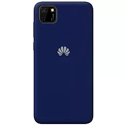 Чехол Epik Silicone Cover Full Protective (AA) Huawei Y5p Midnight Blue