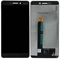 Дисплей Nokia 6.1 (TA-1043, TA-1045, TA-1050, TA-1054, TA-1068) + Touchscreen (original) Black