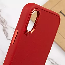 Чехол Epik TPU Bonbon Metal Style для Apple iPhone XS Max (6.5")  Красный / Red - миниатюра 5