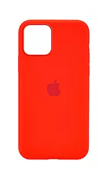 Чехол Silicone Case Full для Apple iPhone 12, iPhone 12 Pro Red