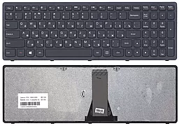 Клавіатура для ноутбуку Lenovo IdeaPad S500 S500C Frame 010420 чорна
