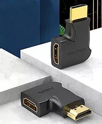 Видео переходник (адаптер) Vention HDMI v2.0 4k 60hz black (AIPBO) - миниатюра 7