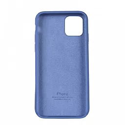 Чехол Silicone Case Full для Apple iPhone 11 Pro Max Azure - миниатюра 2