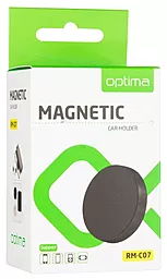 Автодержатель магнитный Optima Magnetic Car Holder Black (RM-C07) - миниатюра 3