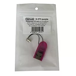 Кардридер ST-Lab MicroSD/TF (U-373 purple) - миниатюра 2