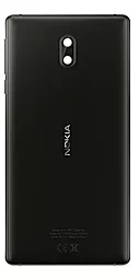 Задняя крышка корпуса Nokia 3 Dual Sim (TA-1032) Original  Black