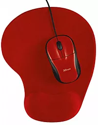 Компьютерная мышка Trust Primo Mouse with mouse pad (20427) Red - миниатюра 3