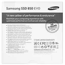 SSD Накопитель Samsung 850 EVO 500 GB (MZ-75E500BW) - миниатюра 7