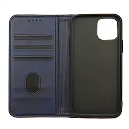 Чехол-книжка 1TOUCH Premium для iPhone 11 Pro (Dark Blue) - миниатюра 2