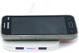 Мережевий зарядний пристрій  NICHOSI QI Q8 Wireless Charging Surface White - мініатюра 2