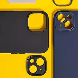 Чехол Baseus Liquid Silica Gel with MagSafe для Apple iPhone 14 Plus, iPhone 15 Plus Blue - миниатюра 2