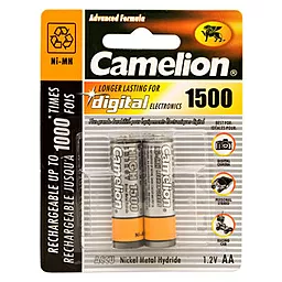 Акумулятор Camelion AA (R6) 1500mAh NiMH 2шт (NH-AA1500BP2)