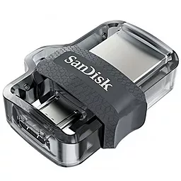 Флешка SanDisk 64GB Ultra Dual Black USB 3.0 OTG (SDDD3-064G-G46) - миниатюра 4