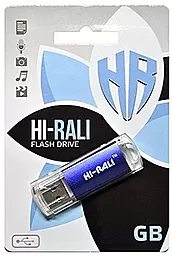 Флешка Hi-Rali Rocket Series 64GB USB 2.0 (HI-64GBVCBL) Blue