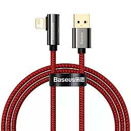 Кабель USB Baseus Legend Series Elbow Fast Charging 2.4A 2M Lightning Cable Red (CACS000109)