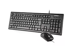Комплект (клавиатура+мышка) A4Tech Black (KR-8572) - миниатюра 2